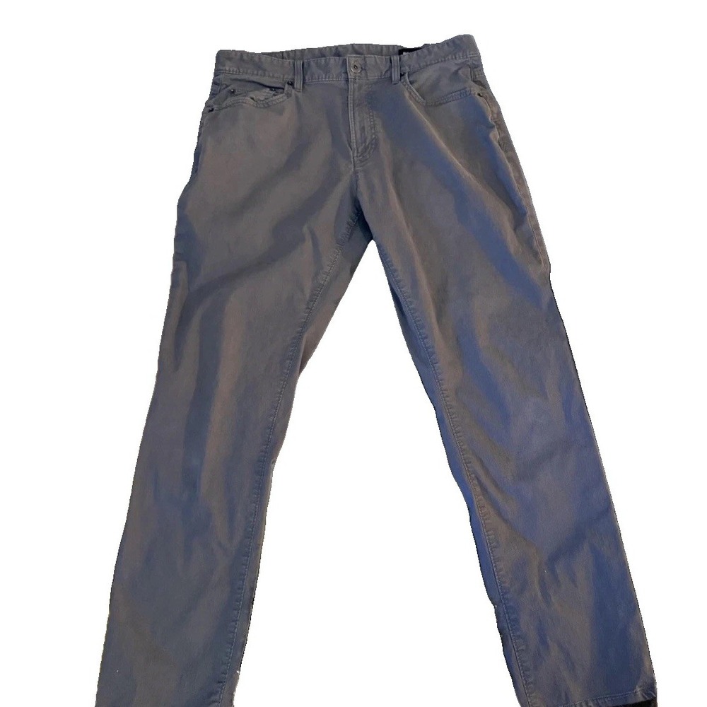 Bonobos Chino Pants Mens 31x30 Gray 5-Pocket Twill Straight Leg Casual Classic